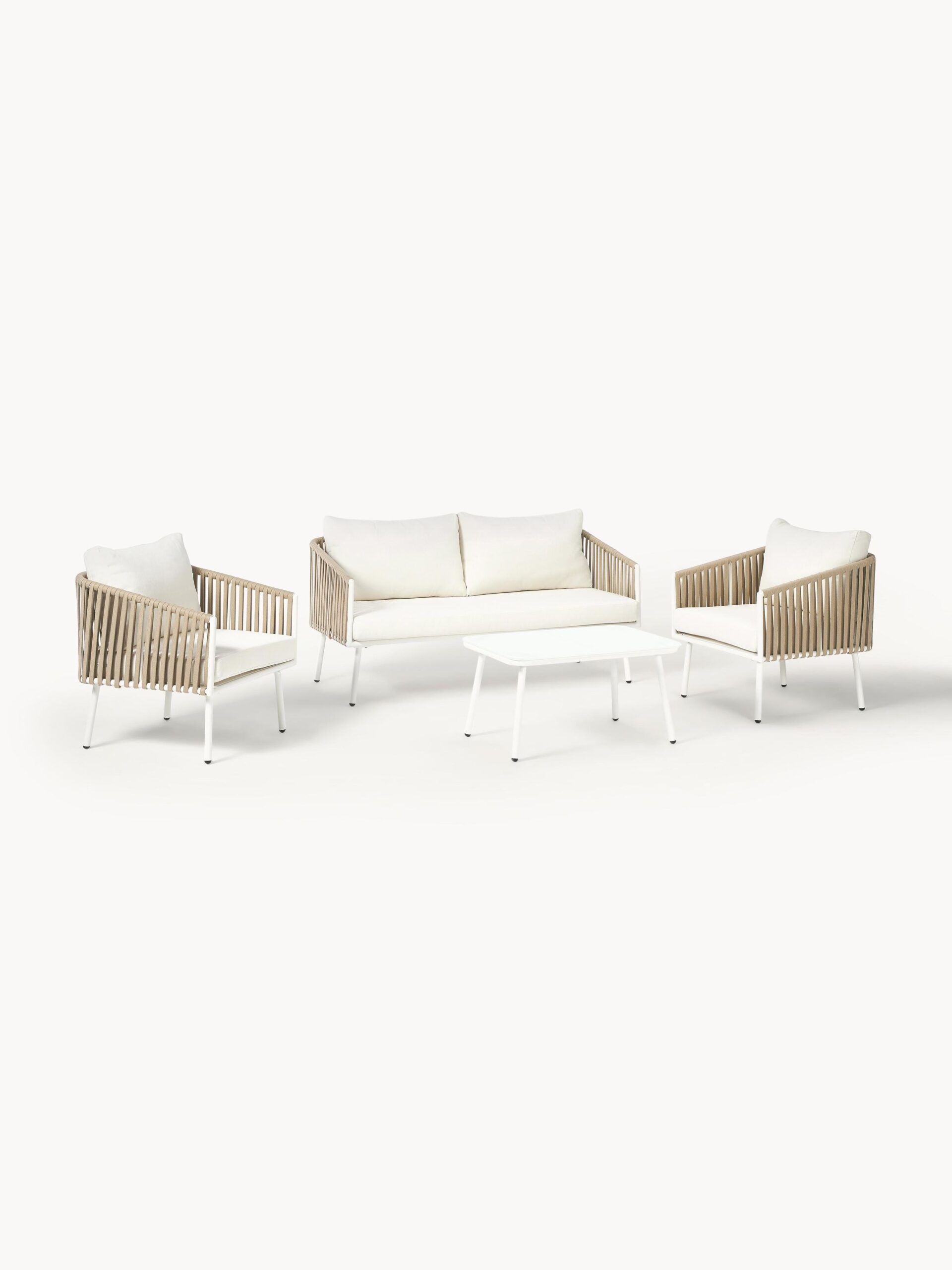Hagemøbler sett MILO Beige - Bilde 4
