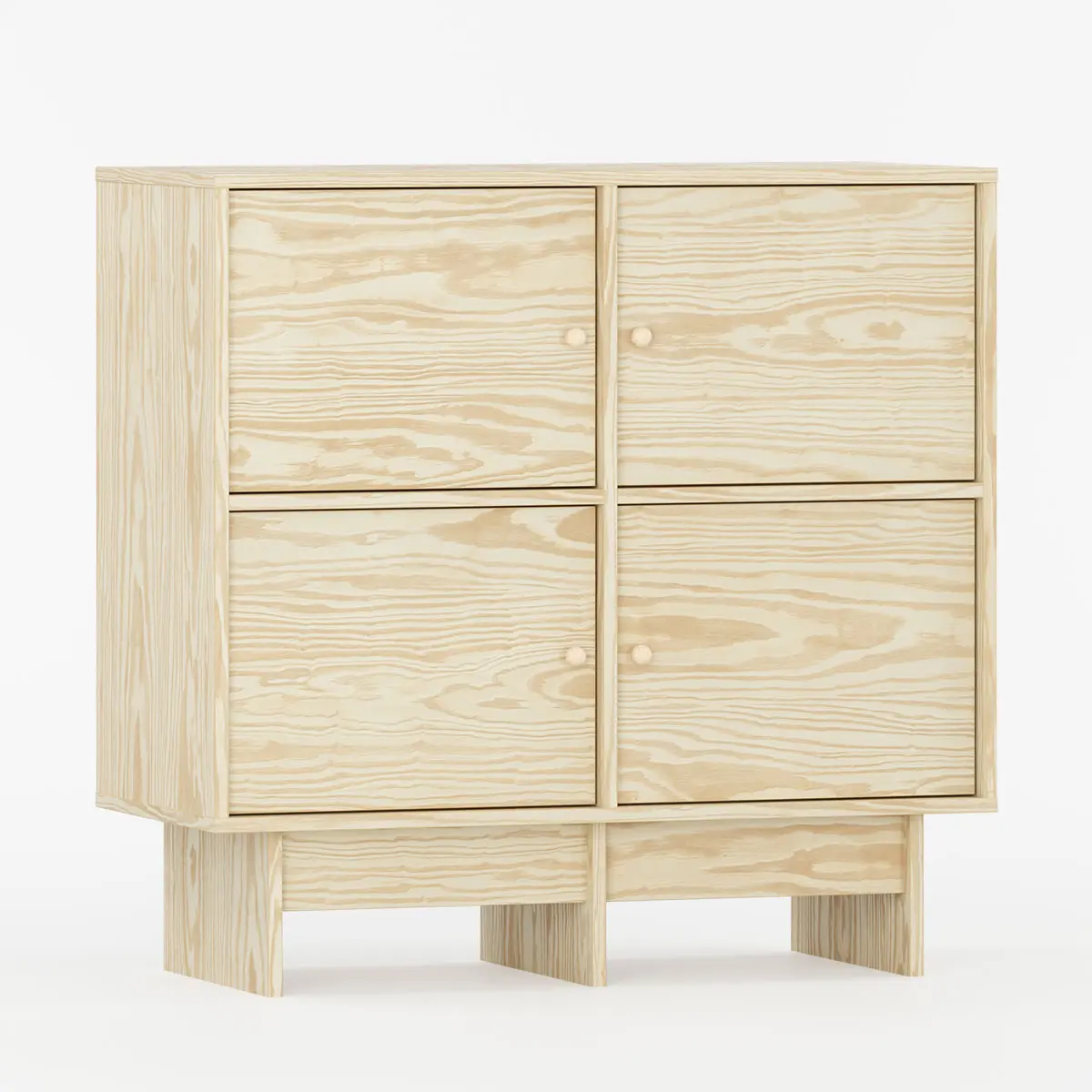 Cleaf-flame pine Skjenk KABE KK01 - japandi stil - Bilde 6