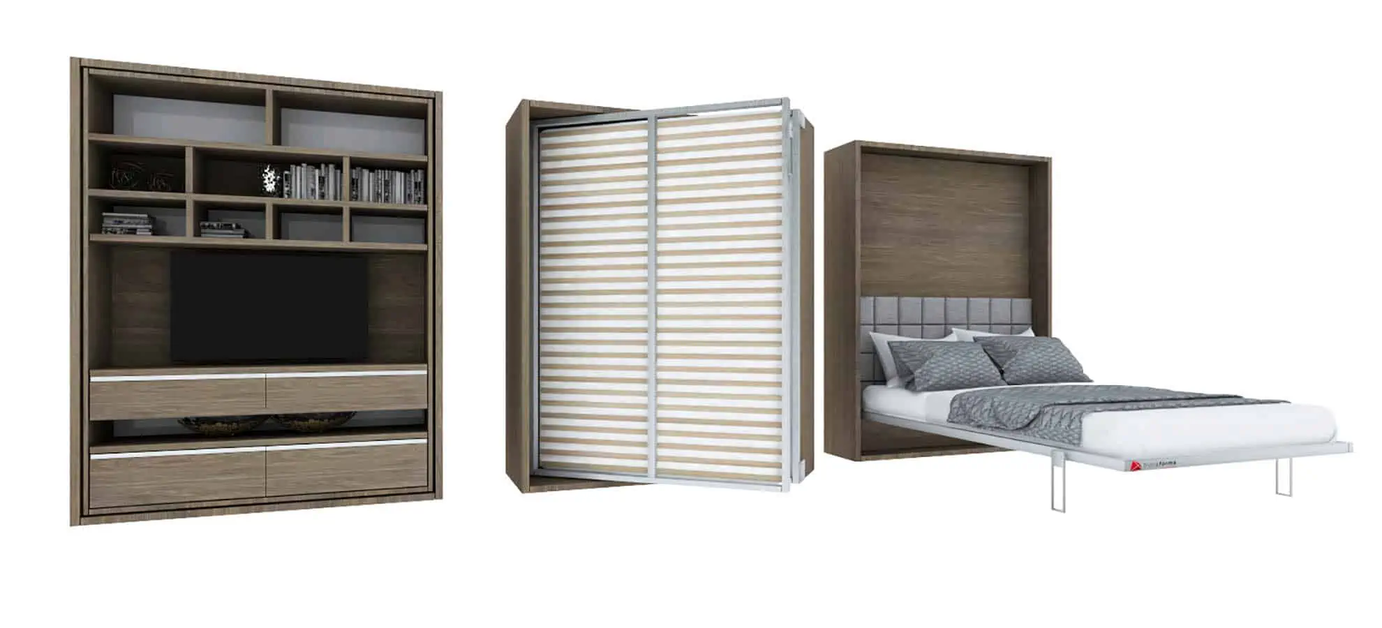 Skapseng med dreibar garderobe TWIST - Bilde 11