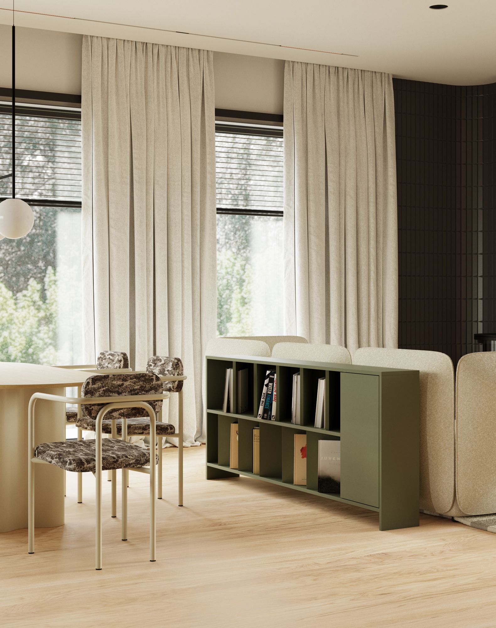 Farge: cypress green Lav reol YUTO YSZ05 - Bilde 2